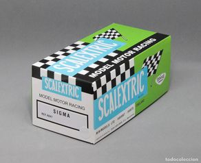Scalextric: Caja EXIN Triang repro Sigma ref. 4047